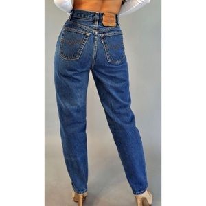 LEVI’S | Vintage 550 High Rise Denim Jeans Medium Wash Blue Size 27